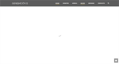 Desktop Screenshot of generacion12.net